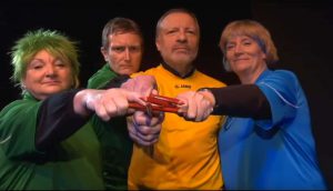 Rotstifte im Video